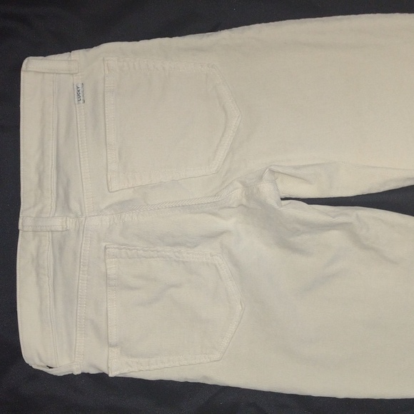Women's Lucky Brand Size 2/26 Ava Skinny Off White Corduroy Pants. - Picture 7 of 8